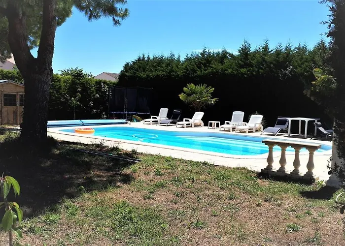 3 Etoiles 300m Piscine Privee Grand Jardin Ferienhaus *